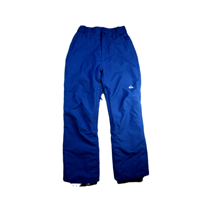A Blue Ski Pants & Salopettes from Quiksilver in size 12Y for boy. (Front View)