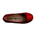 A Red Flats from Angel's Face in size 5T for girl. (Front View)