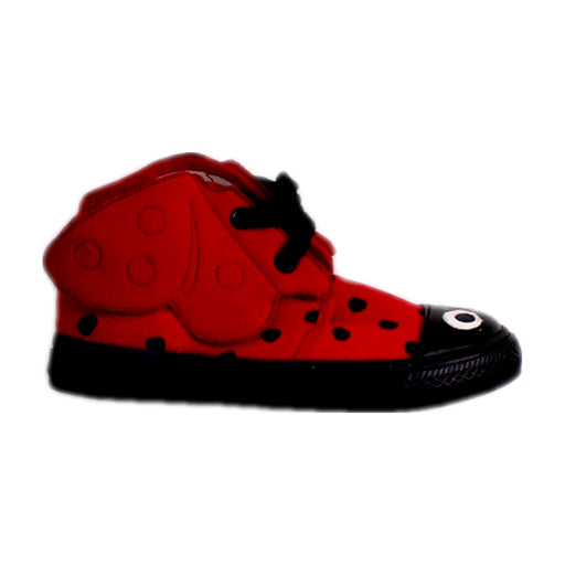 A Red Sneakers from Stella McCartney in size 5T for girl. (Front View)