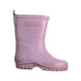 A Pink Rain Boots from Kuling in size 4T for girl. (Front View)