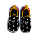 A Black Sneakers from Adidas in size 4T for boy. (Back View)