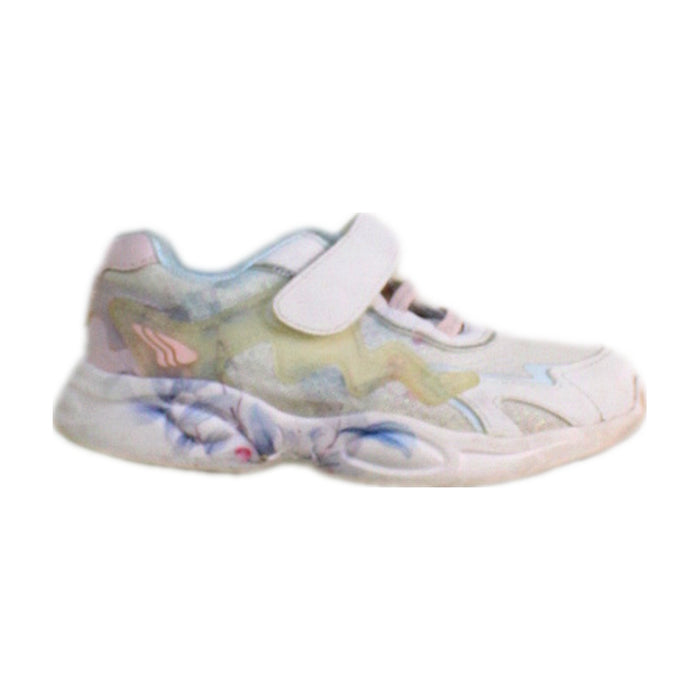 A Multicolour Sneakers from Dr. Kong in size 5T for girl. (Front View)