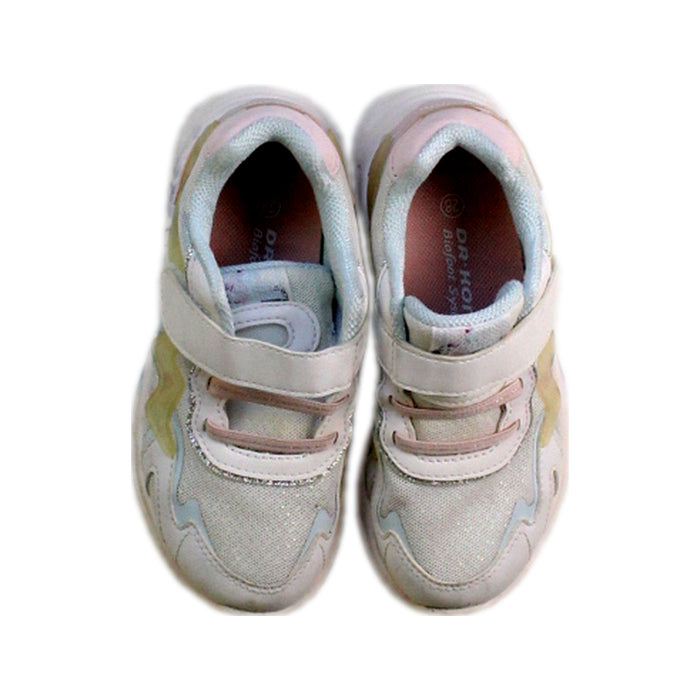 A Multicolour Sneakers from Dr. Kong in size 5T for girl. (Back View)