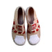 A White Slip Ons from Adidas in size 9Y for girl. (Back View)