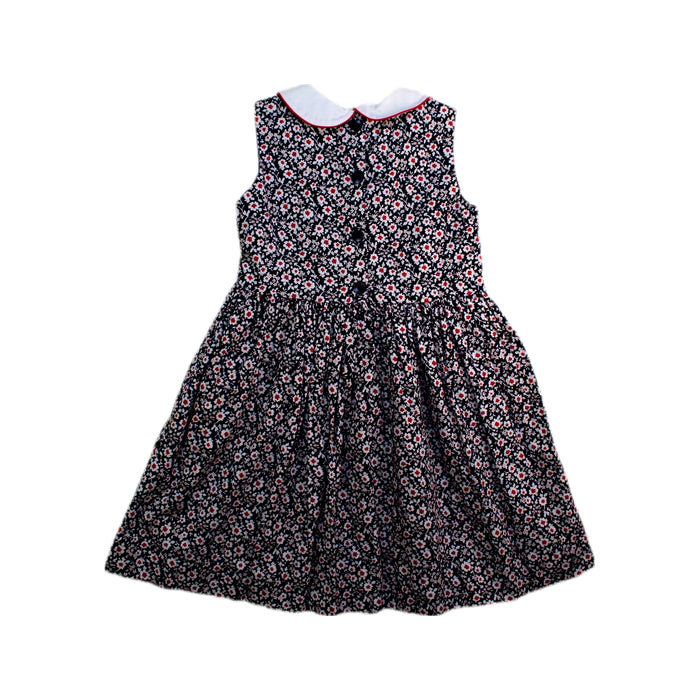 A Black Sleeveless Dresses from Rachel Riley in size 3T for girl. (Back View)