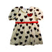 A Beige Short Sleeve Dresses from Mini Rodini in size 2T for girl. (Front View)