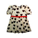 A Beige Short Sleeve Dresses from Mini Rodini in size 2T for girl. (Back View)