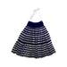 A Blue Sleeveless Dresses from Junior Gaultier in size 4T for girl. (Back View)
