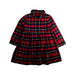 A Red Long Sleeve Dresses from Nanos in size 4T for girl. (Front View)