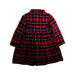 A Red Long Sleeve Dresses from Nanos in size 4T for girl. (Back View)