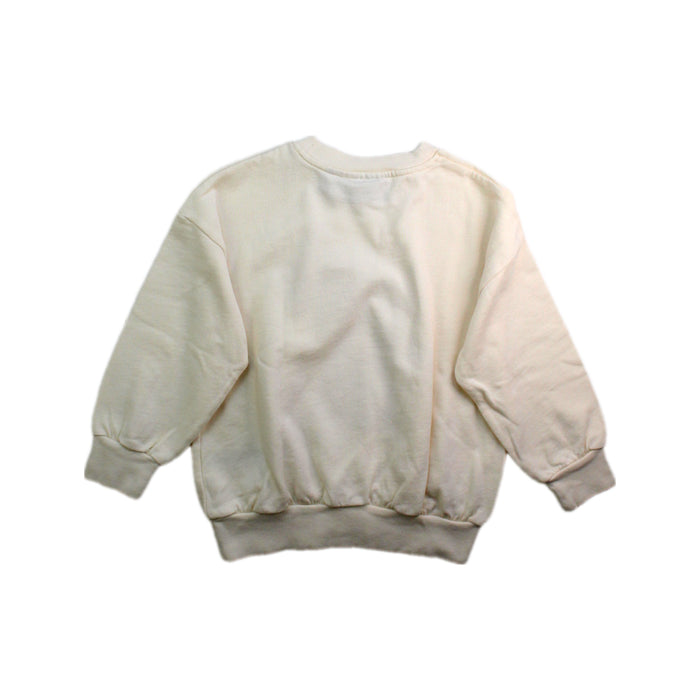 A White Crewneck Sweatshirts from Mini Rodini in size 4T for neutral. (Back View)
