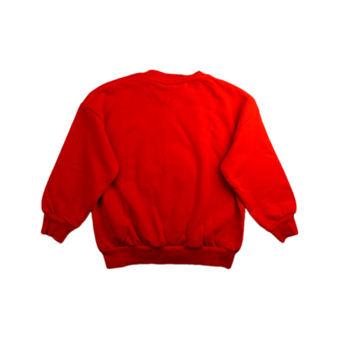 A Red Crewneck Sweatshirts from Mini Rodini in size 3T for neutral. (Back View)
