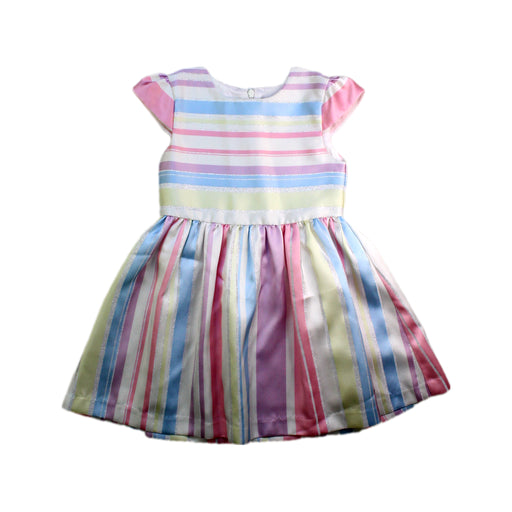 A Multicolour Short Sleeve Dresses from Rachel Riley in size 3T for girl. (Front View)