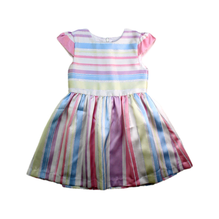 A Multicolour Short Sleeve Dresses from Rachel Riley in size 3T for girl. (Front View)