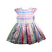A Multicolour Short Sleeve Dresses from Rachel Riley in size 3T for girl. (Back View)