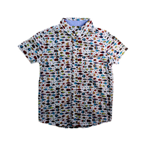 A Multicolour Short Sleeve Shirts from Paul Smith in size 5T for boy. (Front View)