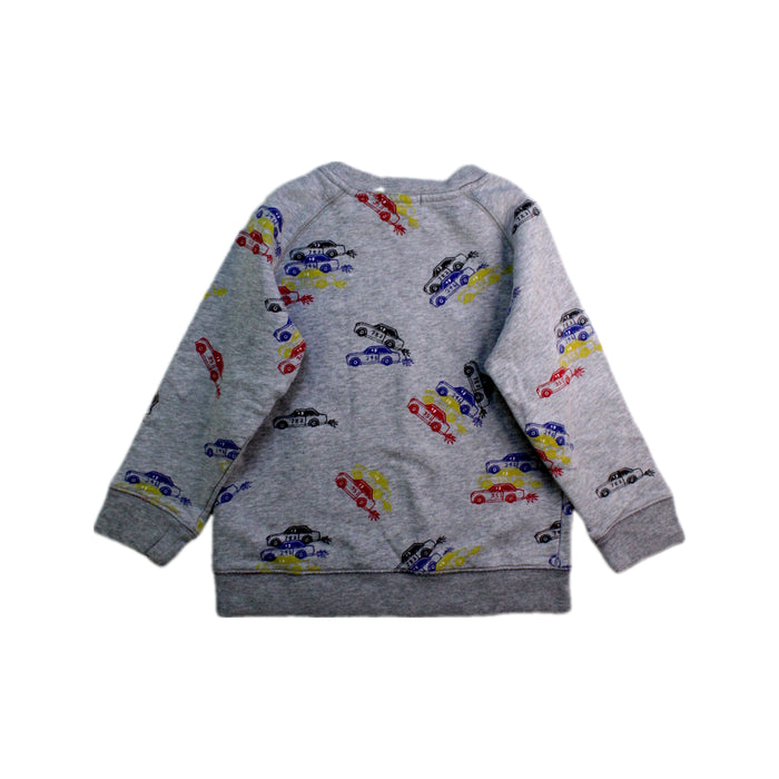 A Grey Crewneck Sweatshirts from Stella McCartney in size 5T for boy. (Back View)