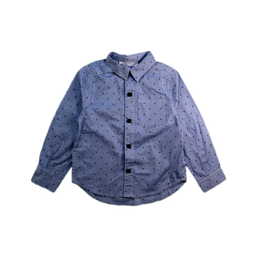A Blue Long Sleeve Shirts from Rachel Riley in size 3T for boy. (Front View)