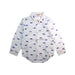 A White Long Sleeve Shirts from Billybandit in size 3T for boy. (Front View)