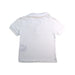 A White Short Sleeve Polos from Vilebrequin in size 4T for boy. (Back View)