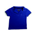 A Blue Short Sleeve Polos from Vilebrequin in size 4T for boy. (Front View)