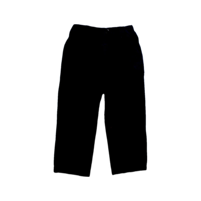 A Black Casual Pants from Burberry in size 3T for boy. (Front View)