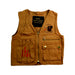 A Brown Outerwear Vests from Mini Rodini in size 2T for neutral. (Front View)