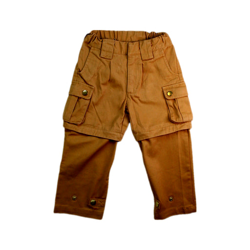 A Brown Casual Pants from Mini Rodini in size 2T for neutral. (Front View)