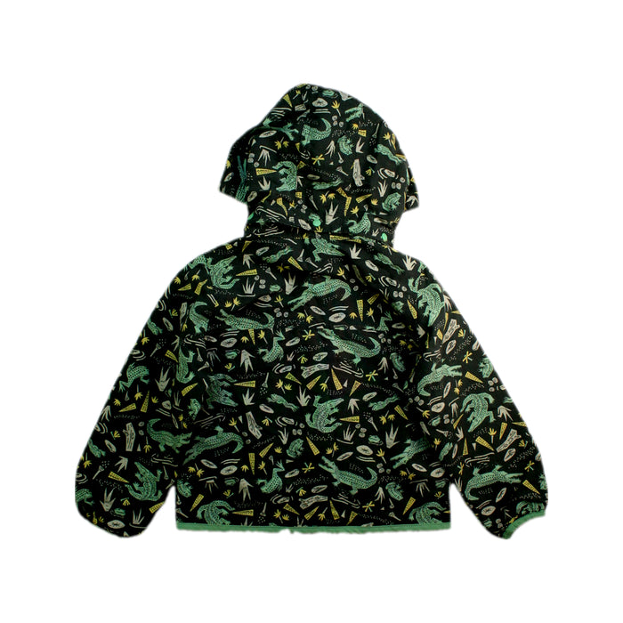 A Green Lightweight Jackets from Patagonia in size 2T for boy. (Back View)