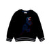 A Black Crewneck Sweatshirts from Paul Smith in size 5T for boy. (Front View)
