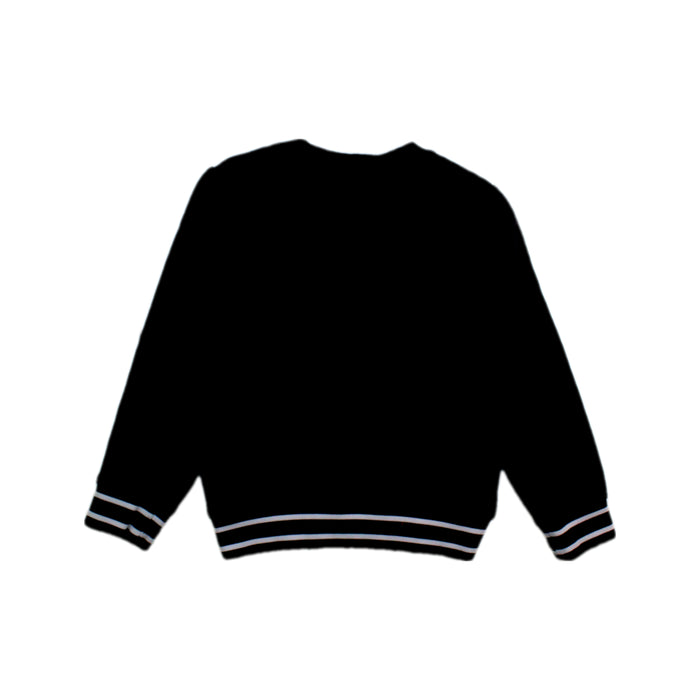 A Black Crewneck Sweatshirts from Paul Smith in size 5T for boy. (Back View)