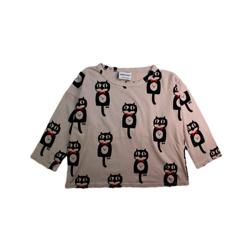 A Beige Long Sleeve Tops from Bobo Choses in size 4T for boy. (Front View)