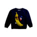 A Navy Crewneck Sweatshirts from Mini Rodini in size 3T for boy. (Front View)