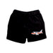 A Black Shorts from Mini Rodini in size 18-24M for boy. (Front View)