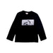 A Black Long Sleeve T Shirts from Paul Smith in size 5T for boy. (Front View)