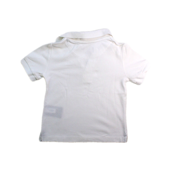 A White Short Sleeve Polos from Vilebrequin in size 4T for boy. (Back View)