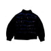 A Black Puffer/Quilted Jackets from Moncler in size 5T for boy. (Back View)