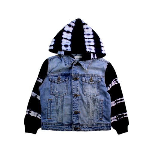A Blue Lightweight Jackets from Desigual in size 3T for boy. (Front View)