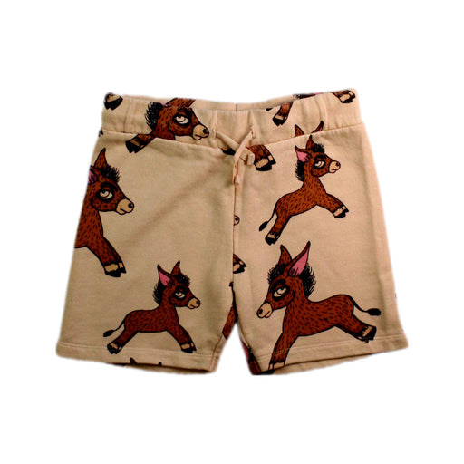 A Beige Shorts from Mini Rodini in size 3T for boy. (Front View)