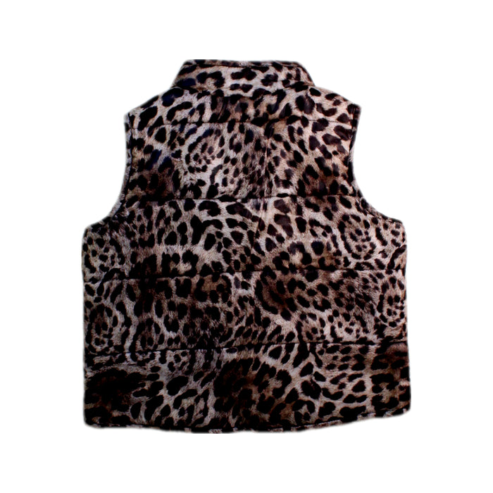 A Black Outerwear Vests from Seed in size 6-12M for girl. (Back View)