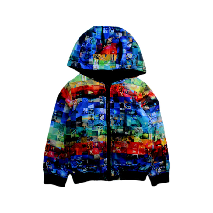 A Multicolour Lightweight Jackets from Paul Smith in size 6T for boy. (Front View)
