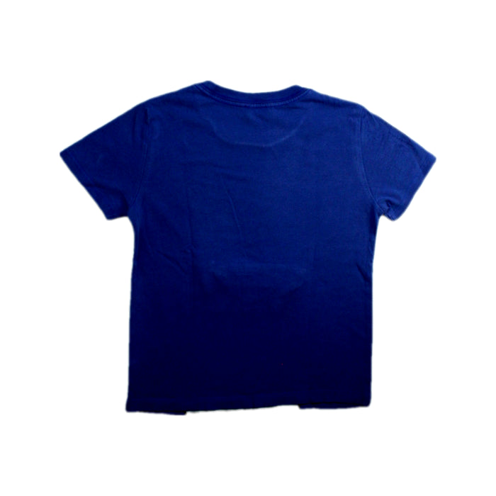 A Blue Short Sleeve T Shirts from Paul Smith in size 5T for boy. (Back View)