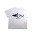 A White Short Sleeve T Shirts from Palm Angels in size 4T for boy. (Front View)