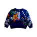 A Blue Crewneck Sweatshirts from Kenzo in size 4T for boy. (Front View)