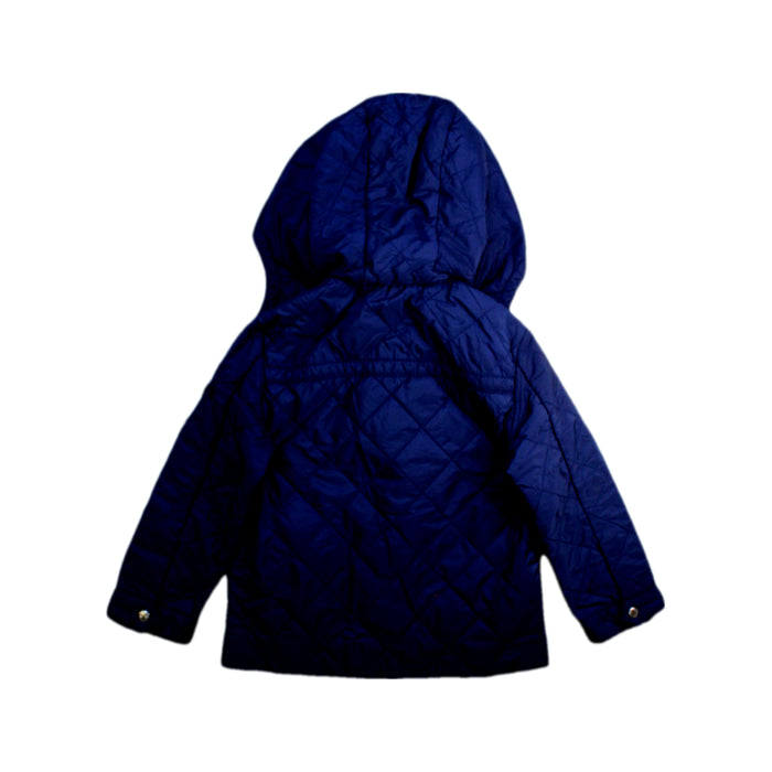A Navy Puffer/Quilted Jackets from Prada in size 4T for neutral. (Back View)