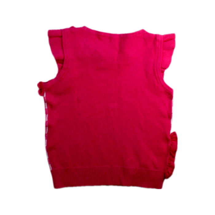 A Pink Sleeveless Tops from Nicholas & Bears in size 4T for girl. (Back View)