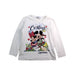 A White Long Sleeve T Shirts from Monnalisa in size 4T for girl. (Front View)