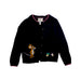 A Black Cardigans from Joules in size 3T for girl. (Front View)
