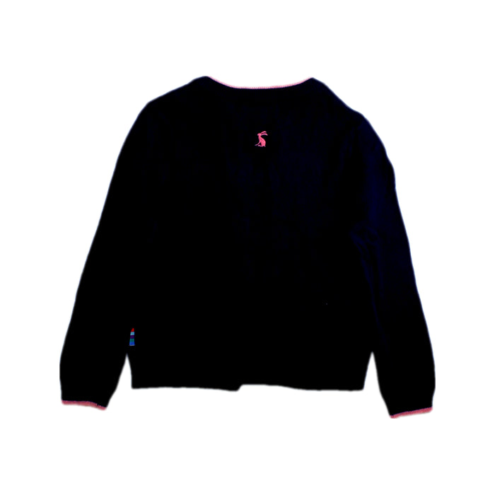 A Black Cardigans from Joules in size 3T for girl. (Back View)