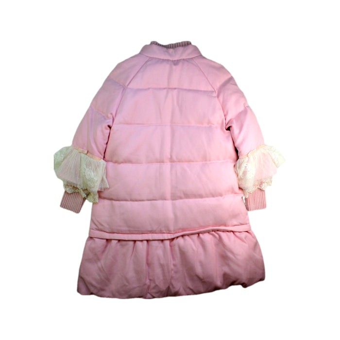 A Pink Puffer/Quilted Coats & Outerwear from Nicholas & Bears in size 8Y for girl. (Back View)